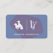 Carte De Visite Variation de l'éleveur de chiens (Devant)