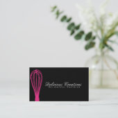 Carte De Visite Variation de Whisk (magenta) | Maître culinaire (Debout devant)
