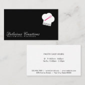 Carte De Visite Variation de Whisk (magenta) | Maître culinaire (Devant / Derrière)