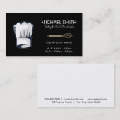 Carte De Visite Variation de Whisk (magenta) | Maître culinaire (Devant / Derrière)