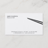 Carte De Visite Variation des baguettes (Dos)