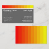 Carte De Visite Variations de couleur 01 (60% gris) (Devant / Derrière)