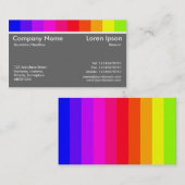 Carte De Visite Variations de couleur 02 (60% Gris) (Devant / Derrière)