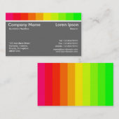 Carte De Visite Variations de couleur 03 (60% Gris) (Devant / Derrière)