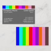 Carte De Visite Variations de couleur 06 (60% Gris) (Devant / Derrière)