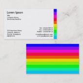 Carte De Visite Variations de couleurs II 03 (Devant / Derrière)