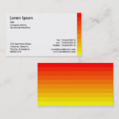 Carte De Visite Variations de couleurs II 04 (Devant / Derrière)