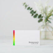 Carte De Visite Variations de couleurs III 02a (Debout devant)
