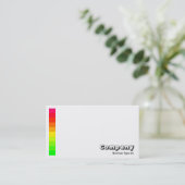 Carte De Visite Variations de couleurs IV 02a (Debout devant)