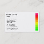 Carte De Visite Variations de couleurs IV 02a (Dos)