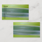 Carte de visite varié de feuille (Devant / Derrière)