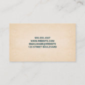 Carte De Visite Varietal Fish | Fishing  (Dos)