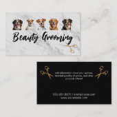 Carte De Visite Variété de chiens | Gros (Devant / Derrière)