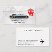 Carte De Visite Variety Travels | Business Vacation (Devant / Derrière)