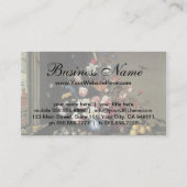 Carte De Visite Vase des fleurs par une fenêtre, Balthasar van der (Devant)