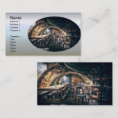 Carte De Visite Vaulted Wine Celler Bar (Devant / Derrière)