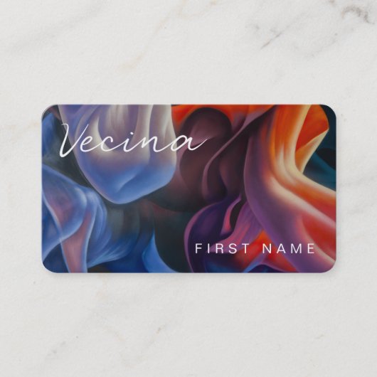 Carte de visite Vecina (Devant)