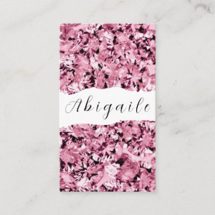 Carte De Visite Vecteur de plumes sans couture Diamants Vintages B