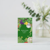 Carte de visite végétal d'affaires (Debout devant)