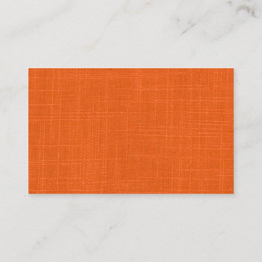 Carte de visite végétal de conception (Dos)