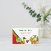 Carte de visite végétal de conception (Debout devant)