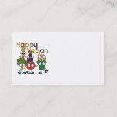 Carte De Visite Végétalien heureux (Dos)