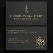 Carte De Visite Vehicle Recovery Service QR Code