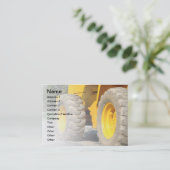 Carte De Visite véhicule de construction (Debout devant)