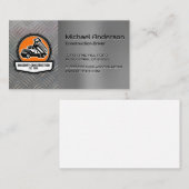 Carte De Visite Véhicule de construction de camion de vidange (Devant / Derrière)