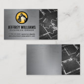 Carte De Visite Véhicule de construction et plan directeur (Devant / Derrière)