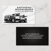 Carte De Visite Véhicule de remorque | Industriel (Devant / Derrière)