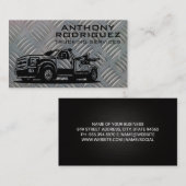 Carte De Visite Véhicule de remorque | Plaque en acier (Devant / Derrière)