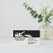 Carte De Visite Véhicule de remorque voiture de traction (Debout devant)