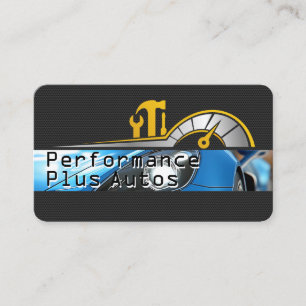 Carte De Visite Véhicule de sport Services de soins automatiques