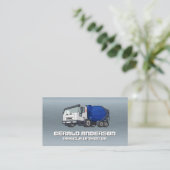 Carte De Visite Véhicule industriel | Mélangeur de béton (Debout devant)