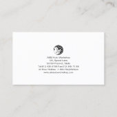 Carte De Visite Véhicule mécanique Réparation automatique Piston G (Dos)