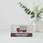 Carte De Visite Véhicules de construction | Logistique (Debout devant)