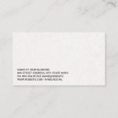 Carte De Visite Véhicules de maintenance mécanique | Pneus empilés (Dos)