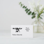 Carte De Visite Véhicules ou bourdons aériens téléguidés (Debout devant)