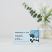 Carte De Visite Véhicules récréatifs (Debout devant)