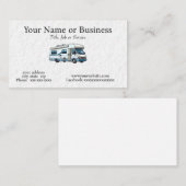 Carte De Visite Véhicules récréatifs (Devant / Derrière)