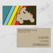 Carte De Visite véhicules tout-terrain rétro (Devant / Derrière)