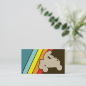 Carte De Visite véhicules tout-terrain rétro (Debout devant)