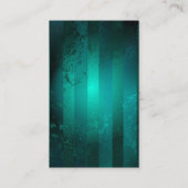 Carte De Visite Veille bijoux Steampunk sur un Arrière - plan vert (Dos)