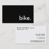 Carte De Visite vélo (Devant / Derrière)