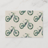 Carte De Visite Vélo de descente Offre Sport Xtreme Aquarelle Art (Dos)