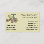 Carte De Visite Vélo de jouets (Devant)