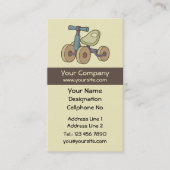 Carte De Visite Vélo de jouets (Devant)