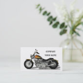 Carte De Visite Vélo de moteur (Debout devant)