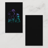 Carte De Visite Vélo Dirt papa et motocross Son (Devant / Derrière)